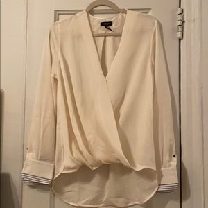 Rag & Bone White Silk Blouse